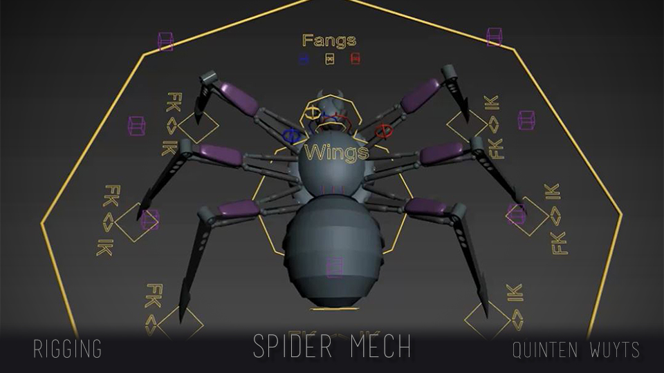 Spider Mech Rig